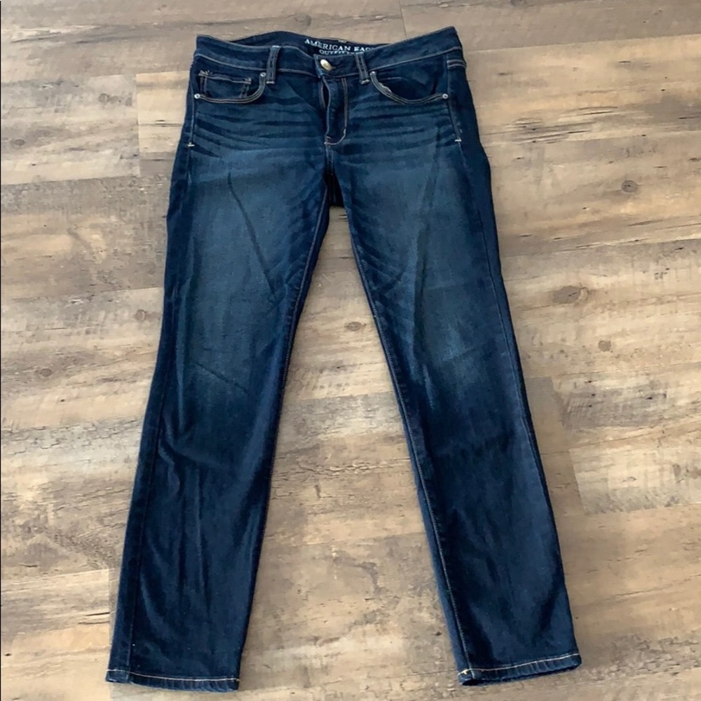American eagle skinny jeans 6short. VERY stretchy